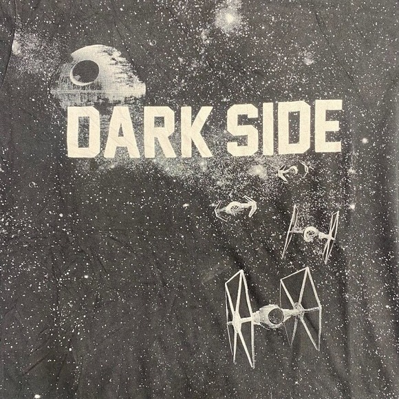 Star Wars Dark Side Graphic Tee Thrifted Vintage Style Size M - Picture 4 of 10